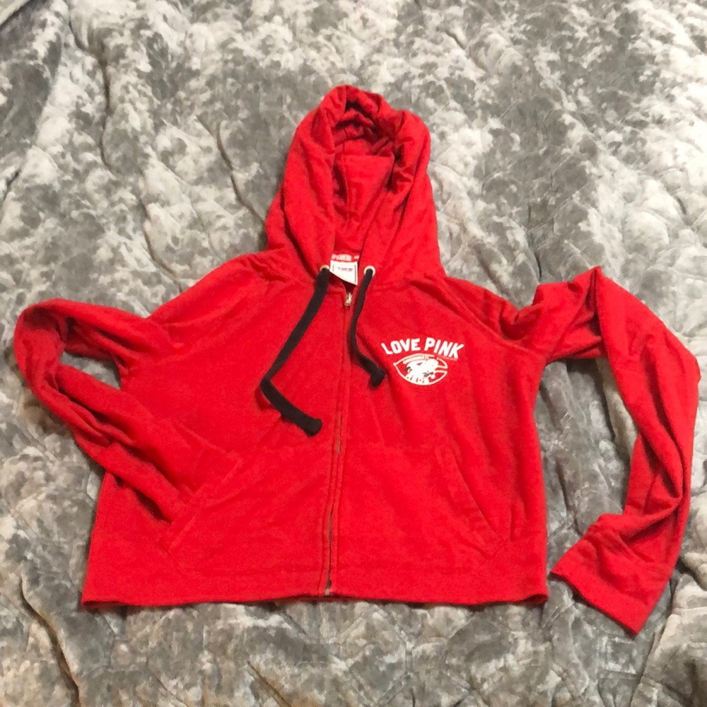 Victoria’s Secret Cincinnati Red’s L Crop Hoodie